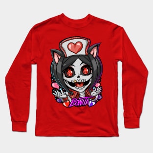 Chibi Bonita with cat ears Long Sleeve T-Shirt